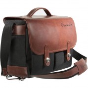 Oberwerth Munchen Large Camera Bag - Black/brown