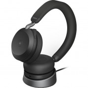 Jabra Evolve2 75 Ms Wireless Noise-canceling Headset Black