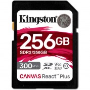 Kingston 256gb Canvas React Plus Uhs-ii Sdxc Card