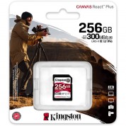 Kingston 256gb Canvas React Plus Uhs-ii Sdxc Card