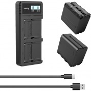 Smallrig Np-f970 Dual-battery Charger Kit