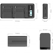 Smallrig Np-f970 Dual-battery Charger Kit