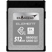 Exascend 512gb Cfexpress Type B Memory Card