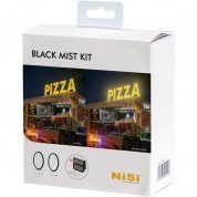 Nisi 72mm Black Mist 1/4 & 1/8 Filter Kit With Case