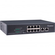 Geovision Gv-apoe0810-v2 8-port Gigabit Poe+ Switch