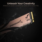 Sabrent 8tb Rocket 4 Plus Nvme Pcie 4.0 M.2 Ssd