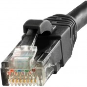 Pearstone Cat 6 Snagless Patch Cable 10ft Black