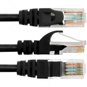 Pearstone Cat 5e Snagless Network Patch Cable 3' Black