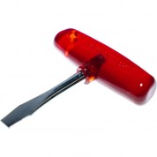 Filmsticks T-handle Slotted Screwdriver Red