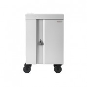 Bretford Cube Cart Mini Pre-wired 24 Devices Arctic White