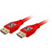 Microflex Pro Hdmi Cable With Ethernet, 6ft, Red