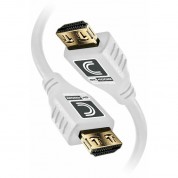 Microflex Pro Hdmi Cable With Ethernet, 3ft, White