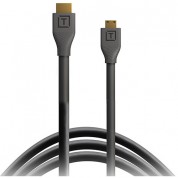 Tetherpro Mini-hdmi To Hdmi Cable With Ethernet 10' Black