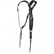 Coiro Skinny Dual Camera Harness Black