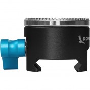 Kondor Blue Nato Clamp Arri Rosette Adapter Raven Black