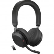 Jabra Evolve2 75 Ms Wireless Noise-canceling Headset Black