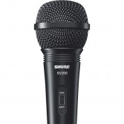 Shure Sv200 Vocal Microphone With Grille, Cable, Clip & Pouch