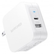 Ravpower 61w Pd Pioneer Usb-c/usb-a Charger White