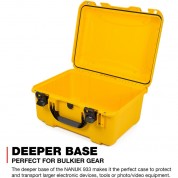 Nanuk 933 Hard Case Yellow 36.4l