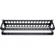 32-port 75-ohm Bnc Feed-through Patch Panel 2ru