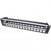 32-port Unloaded Rack Panel With Rear Lacing Bar (2 Ru)