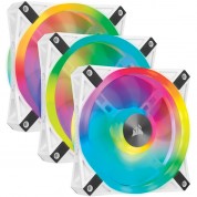 Corsair Icue Ql120 Rgb 120mm Pwm Fan 3-pack White