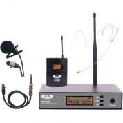 Cad Wx1000bp Wireless Microphone System With Lavalier, Headset, Guitar Cable