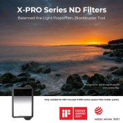 K&f Concept X-pro Square Soft-edge Nd Filter 100x150mm 4-stop