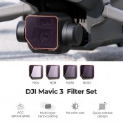 K&f Concept Nd4-nd32 Filter Kit For Dji Mavic 3