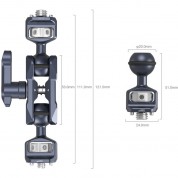 Smallrig Magic Arm With Dual Ball Heads Arri Screws