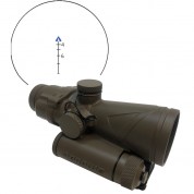 Browe 4x32 Combat Optic Riflescope 5.56mm Blue Chevron Reticle