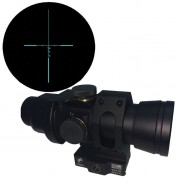 Browe 4x32 Riflescope 7.62x51mm Blue Crosshair Black