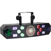 Eliminator Lighting Furious Five Rg 5-fx Laser Strobe Wash Uv Derby