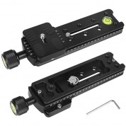 Camvate Slide Rail & Quick Release Plate Kit 5.5