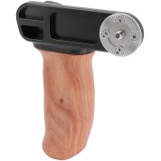 Camvate Wooden Hand Grip Arri Rosette M6 Thread Right