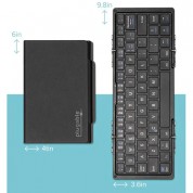 Compact Folding Bluetooth Keyboard With Case - Plugable