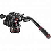 Manfrotto 608 Nitrotech Video Head & Aluminum Tripod