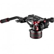 Manfrotto 608 Nitrotech Video Head & Aluminum Tripod