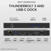 Plugable Thunderbolt 3 Usb-c Dual Display Docking Station