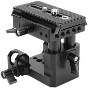 Camvate 15mm Rod Clamp Mount & Top Plate Bundle