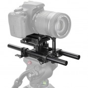 Camvate Pro Shoulder Rig With Lens Support Bundle