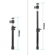 Camvate Adjustable Stand With Ball Head For Desk Clamps