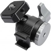 Camvate C3004 Ball Head With Double Shoe Mounts