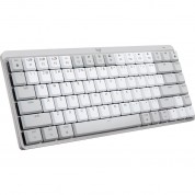 Logitech Mx Mechanical Mini Mac Wireless Keyboard Pale Gray