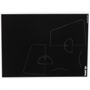 Black Panel Mount 25-pack 5x7 Inch