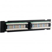 Simply45 S45-2512 12-port Cat5e Utp Wall Mount Patch Panel