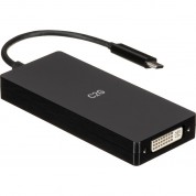 C2g Usb-c 4-in-1 Video Adapter Hdmi Displayport Dvi Vga