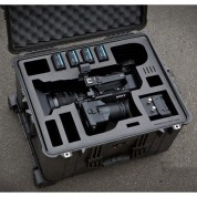 Jason Cases Hard Rolling Case For Sony Fs7 Camera Lens