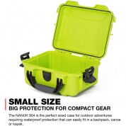 Nanuk 904 Hard Case (lime) - No Foam