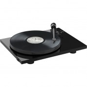 Pro-ject E1 Phono Manual Two-speed Turntable Piano Black